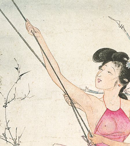 习水县-胡也佛的仕女画和最知名的金瓶梅秘戏图